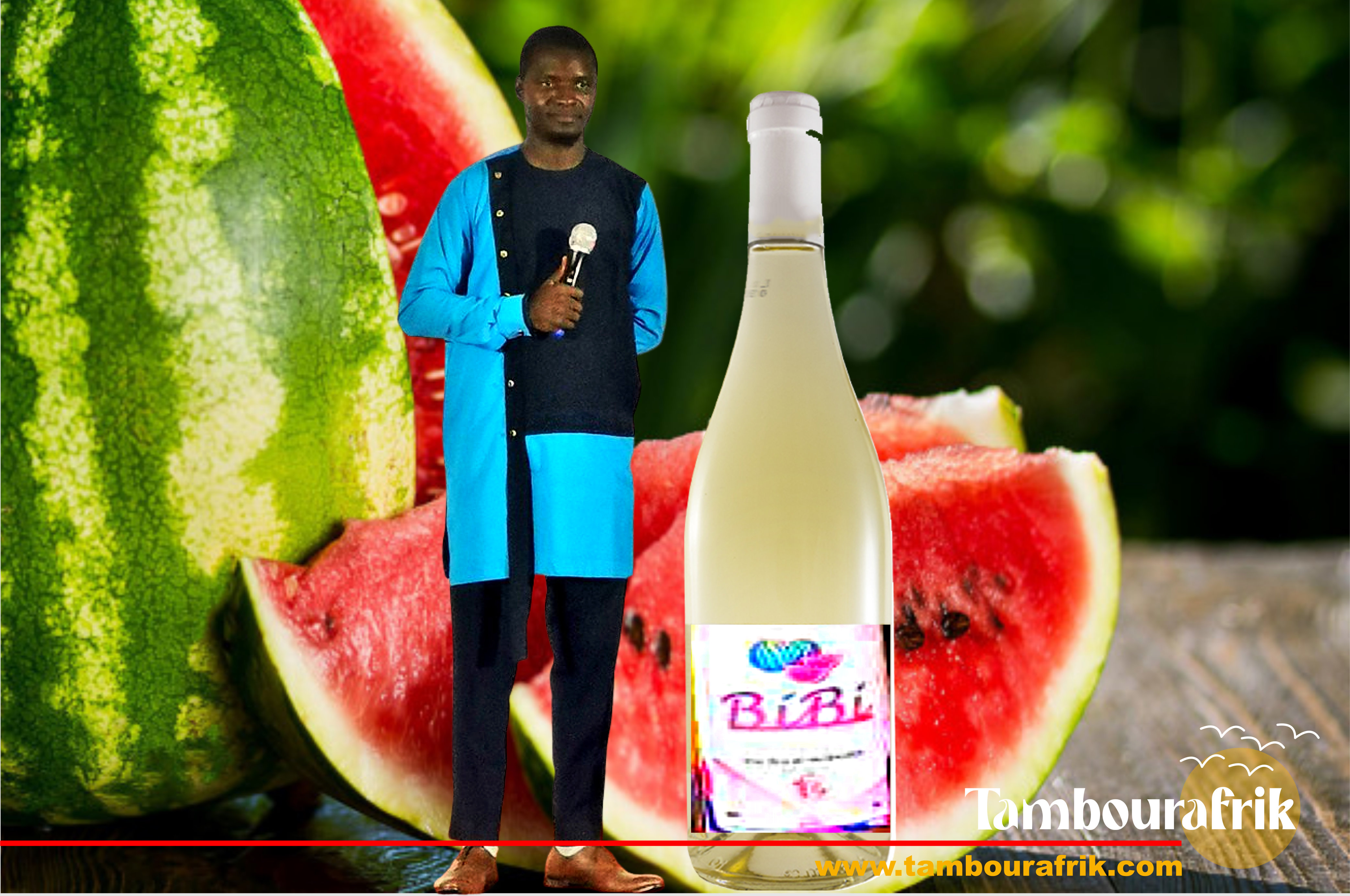 Cameroun vin blanc de pasteque Bibi