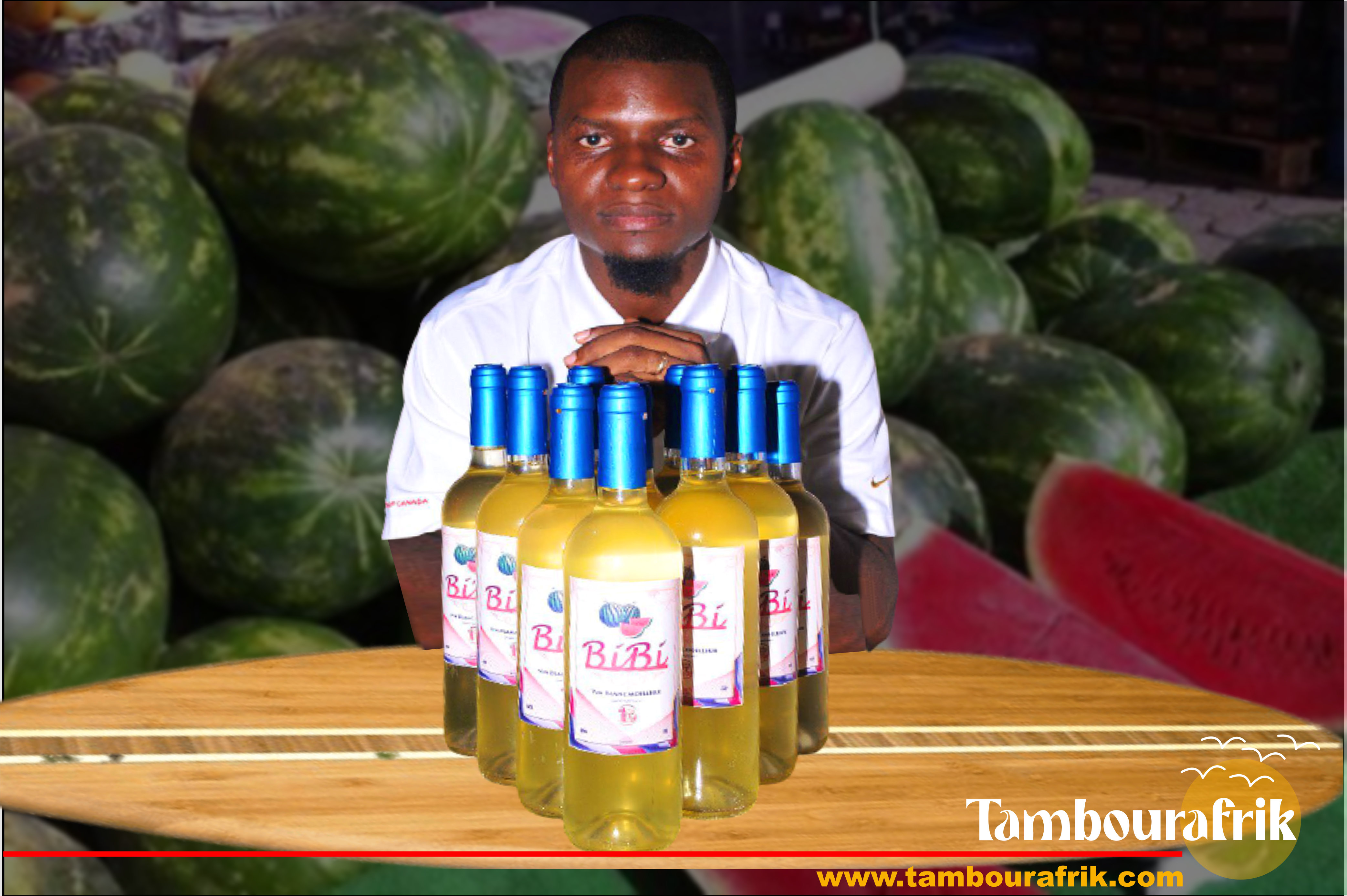 Cameroun vin blanc de pasteque Bibi