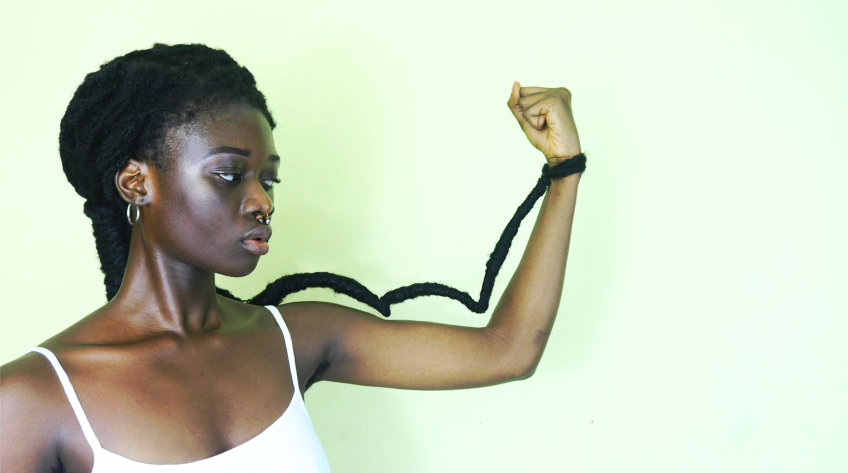Laetitia Ky Sculpture cheveux muscle